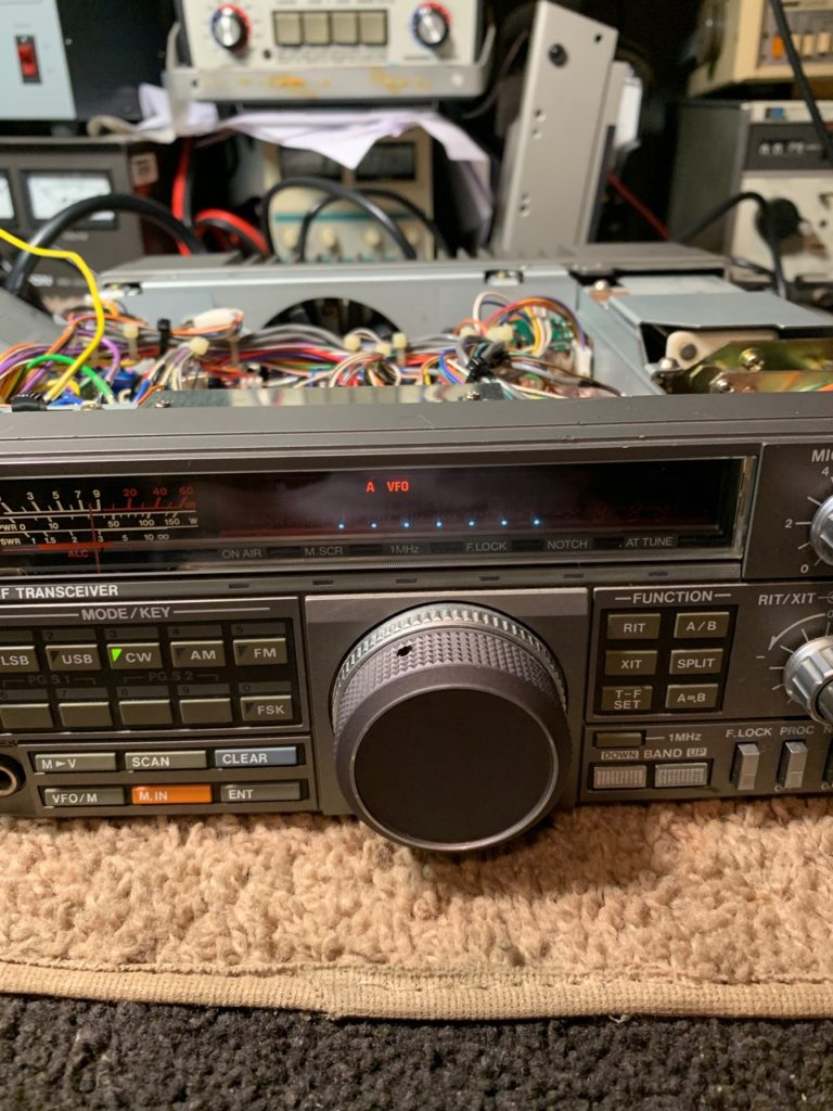 Lot Kenwood Ts S Hf Transceiver Off